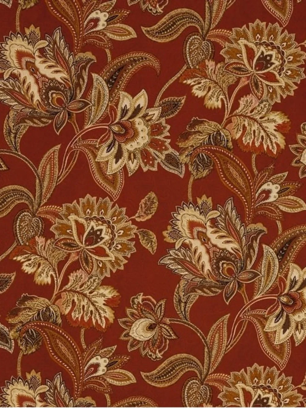 Royal Court Montecito Red Window Straight Valance Sz 72x20 NEW